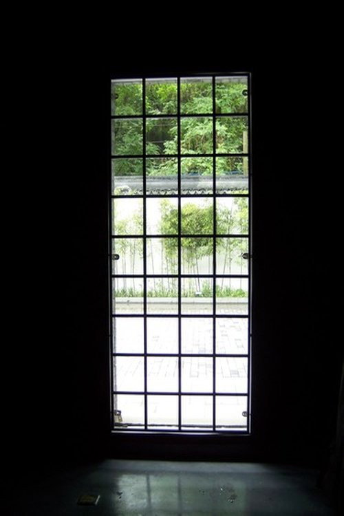 Scenery Outside the Window Poster