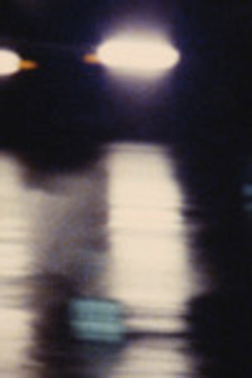 Cars Light on a Rainy Night Poster