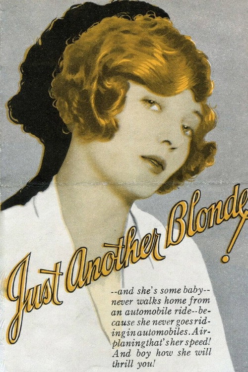 Just Another Blonde Poster