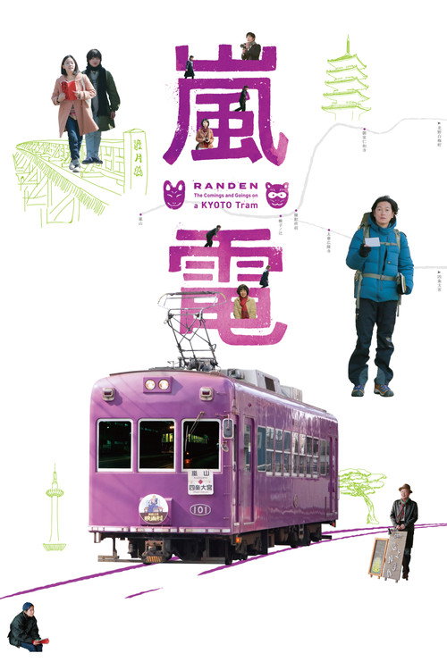 Randen: The Comings and Goings on a Kyoto Tram Poster