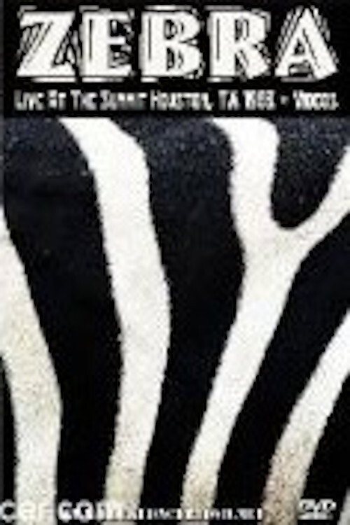 Zebra - Live at The Summit Poster