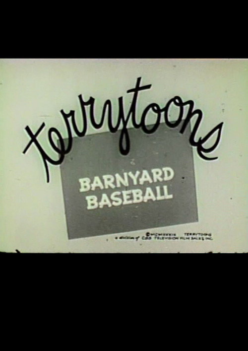 Barnyard Baseball Poster