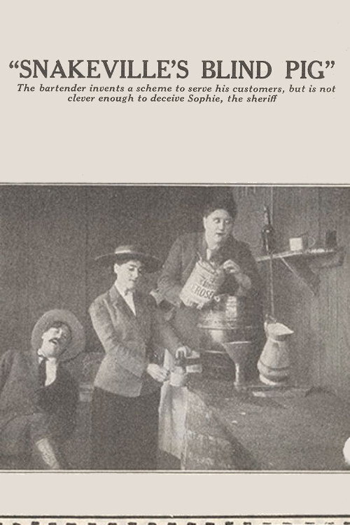 Snakeville's Blind Pig Poster