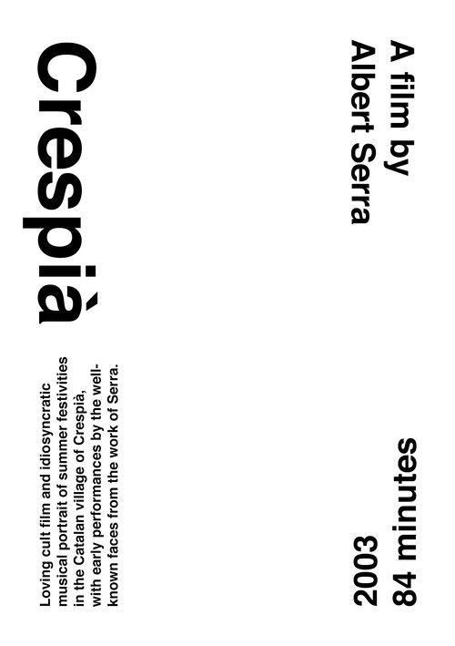 Crespià, the Film not the Village Poster