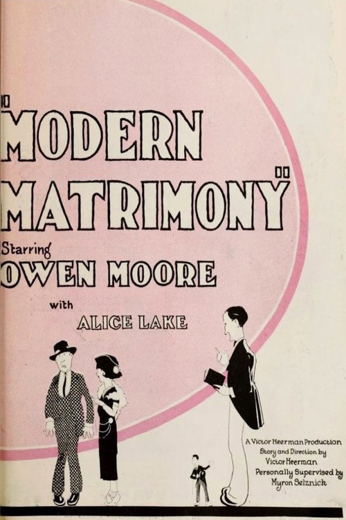 Modern Matrimony Poster