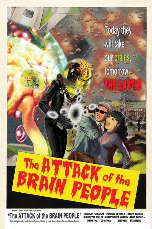 The Attack Of The Brain People Poster