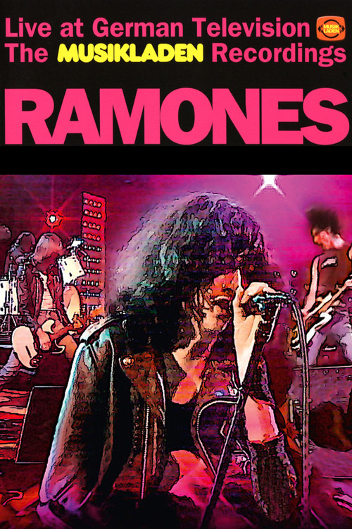 Ramones: Live at Musikladen Poster
