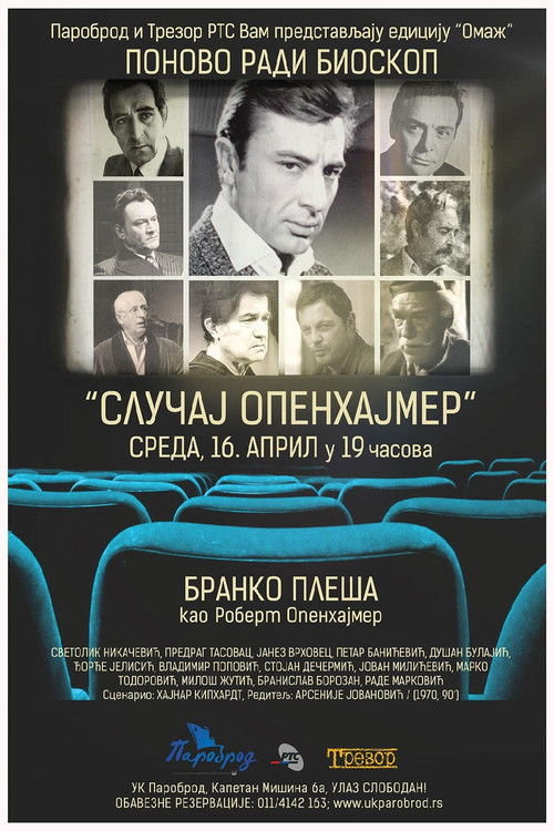 The Oppenheimer Case Poster