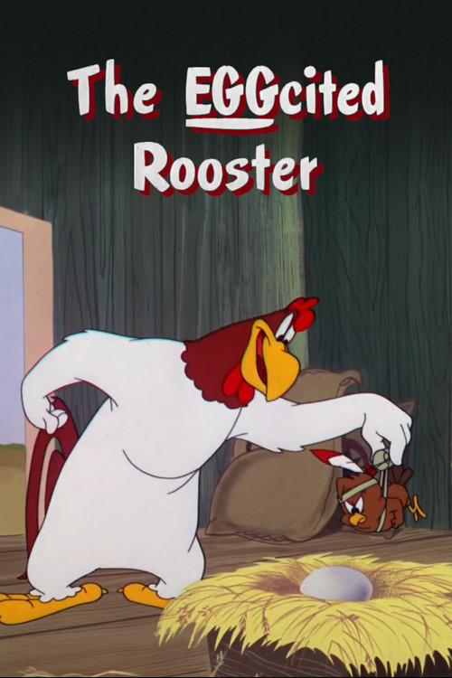 The EGGcited Rooster Poster