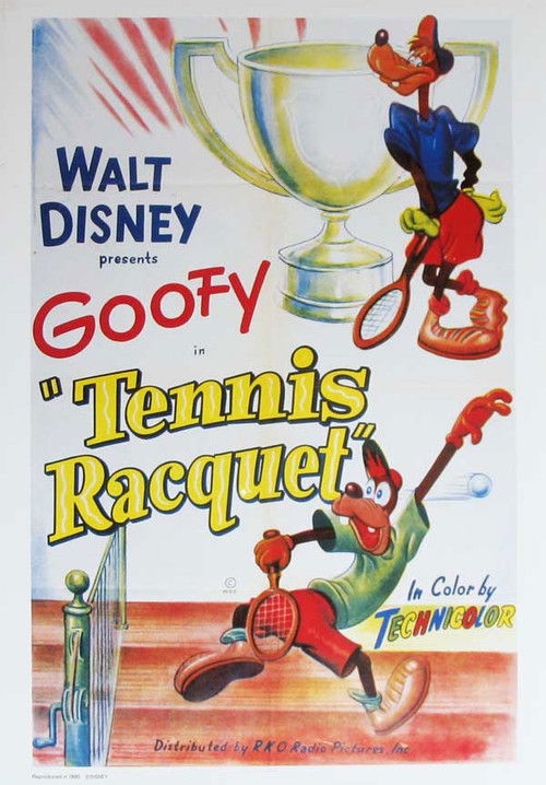 Tennis Racquet Poster