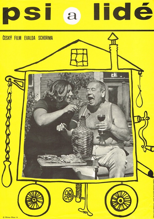 Dogs and People Poster