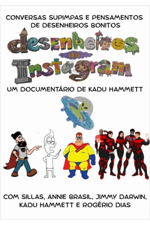 Desenheiros do Instagram Poster