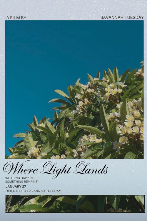 Where Light Lands Poster