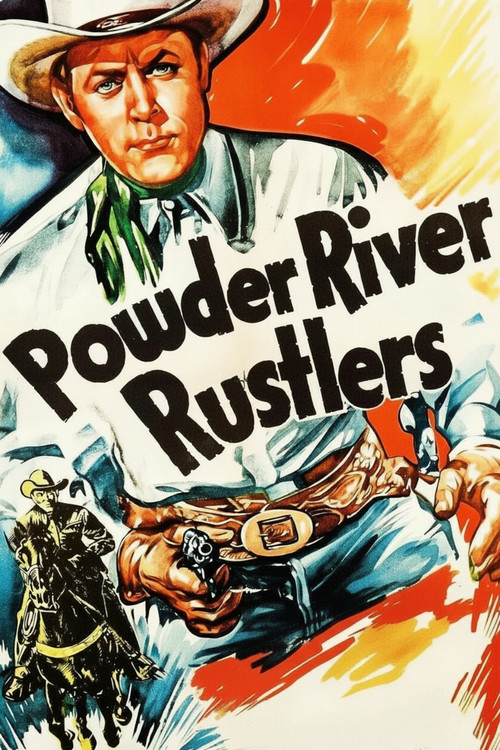 Powder River Rustlers Poster
