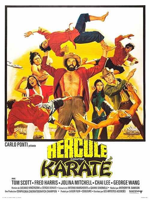 Mr. Hercules Against Karate Poster