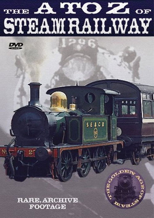 British Steam The A to Z of Steam Railways Poster