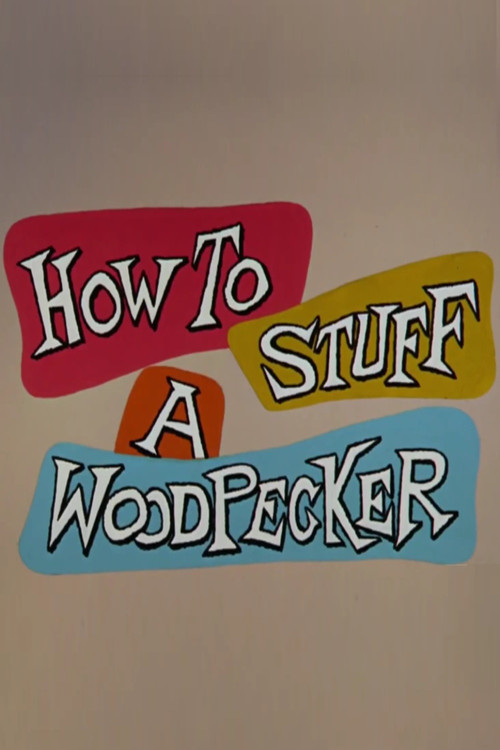 How to Stuff a Woodpecker Poster