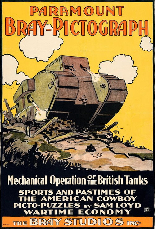 Mechanical Operation of British Tanks Poster