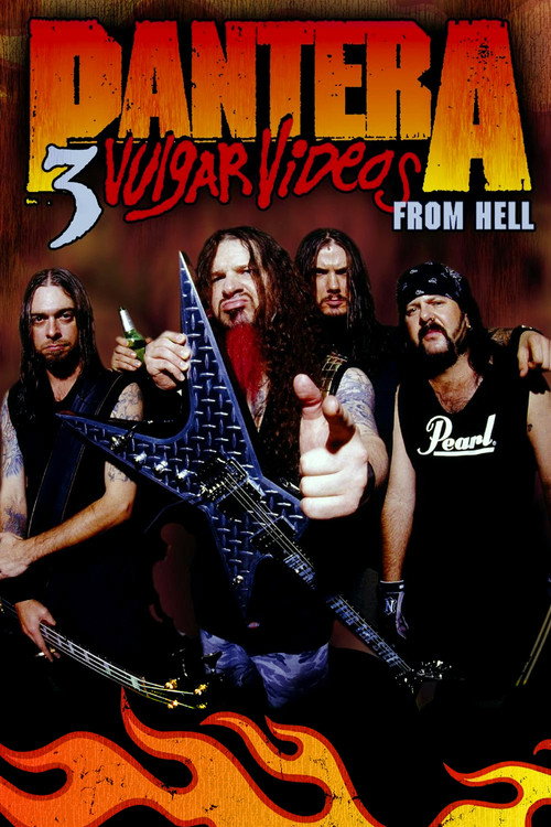 Pantera - 3 Vulgar Videos From Hell Poster
