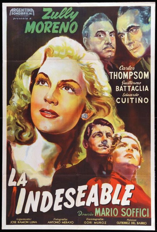 La indeseable Poster