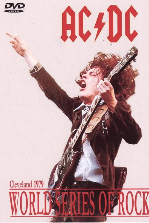 AC/DC: World Series of Rock '79 Poster
