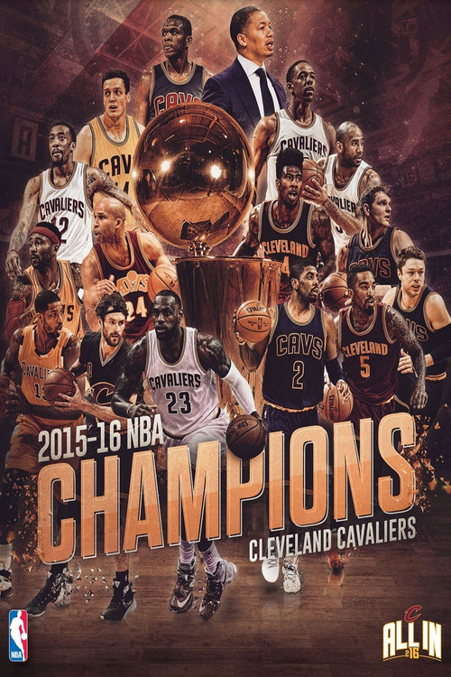 2016 NBA Champions: Cleveland Cavaliers Poster