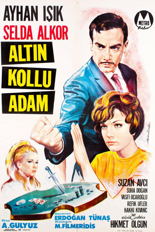 Altın Kollu Adam Poster