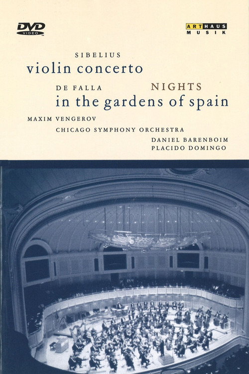 Sibelius - Violin Concerto / De Falla - Nights in the Gardens of Spain Poster