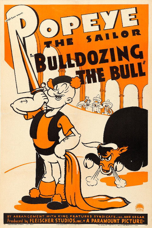 Bulldozing the Bull Poster
