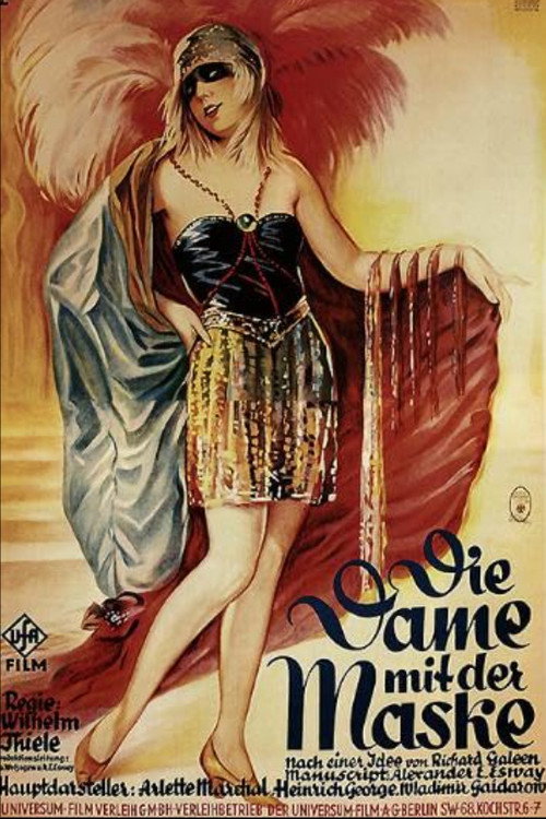 The Lady with the Mask Poster