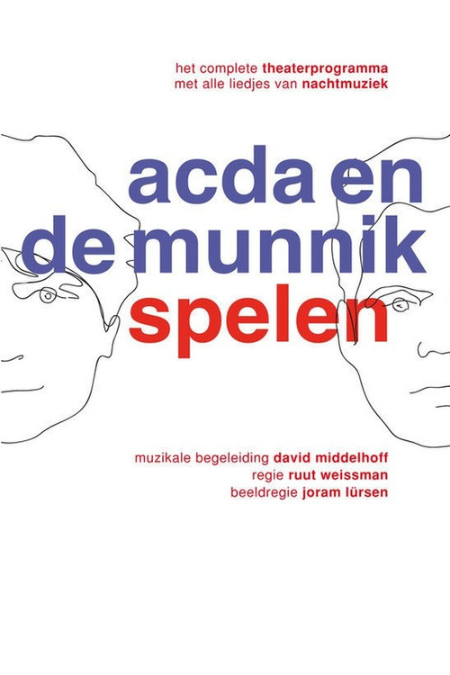 Acda & de Munnik: Spelen Poster