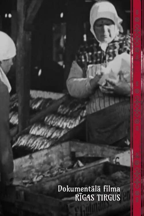 Rīgas tirgus Poster