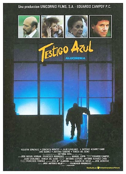 Testigo azul Poster