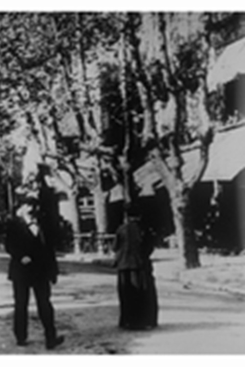 Biarritz : une rue Poster