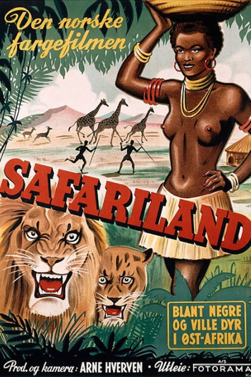 Safari Land: Among Negroes and wildlife in East Africa Poster
