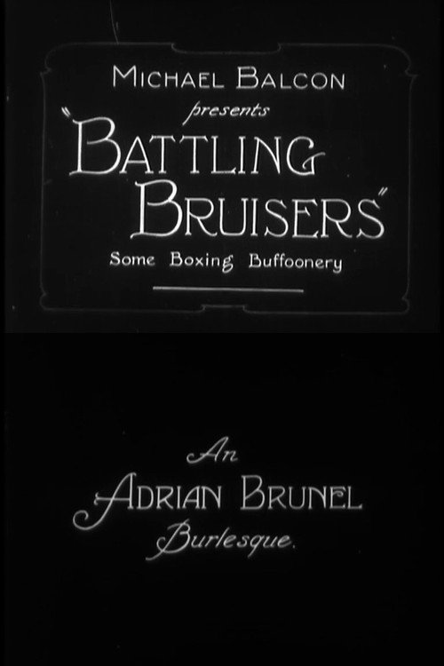 Battling Bruisers: Some Boxing Buffoonery Poster