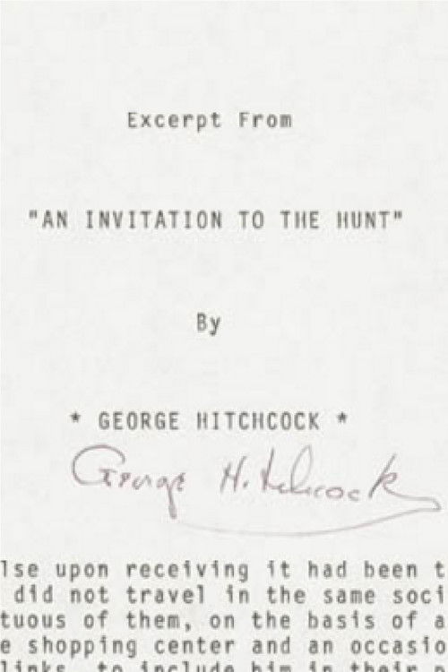 An Invitation to the Hunt Poster