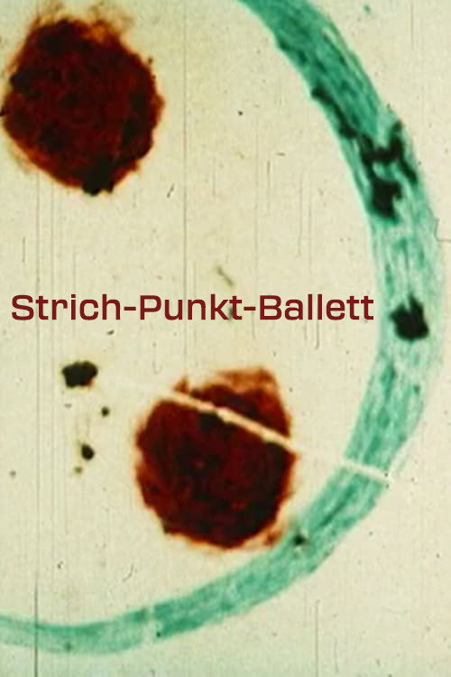 Strich-Punkt-Ballett Poster