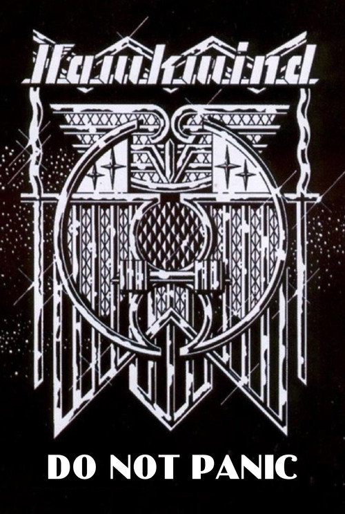 Hawkwind: Do Not Panic Poster