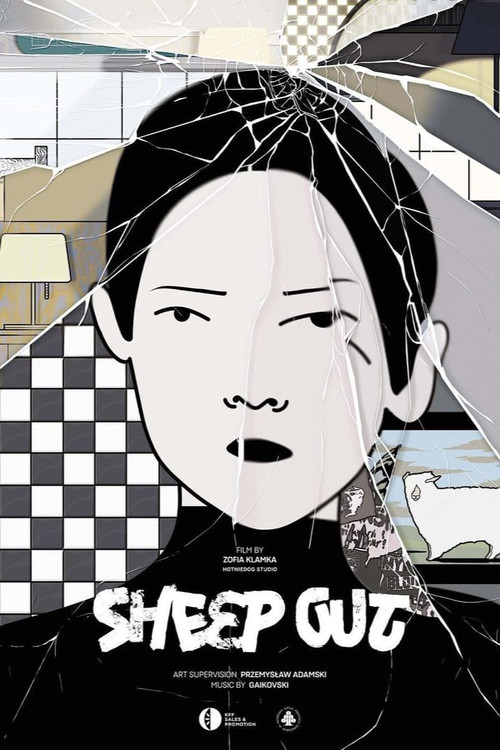 Sheep Out Poster