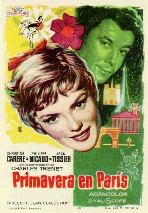 Springtime in Paris Poster