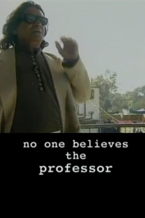 No One Believes the Professor Poster