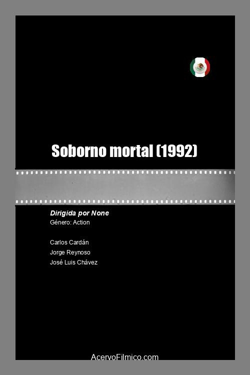 Soborno mortal Poster