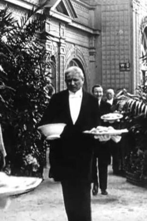 Lunch on the Eiffel Tower Poster