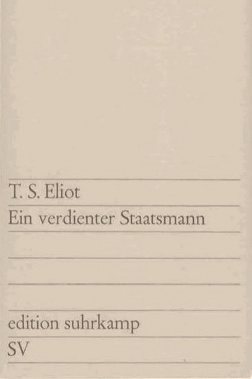 The Elder Statesman Poster