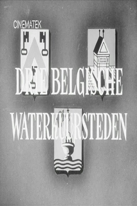 Drie Belgische Waterkuursteden Poster