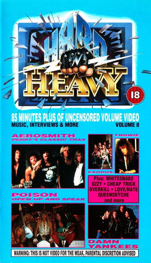 Hard 'N Heavy Volume 8 Poster