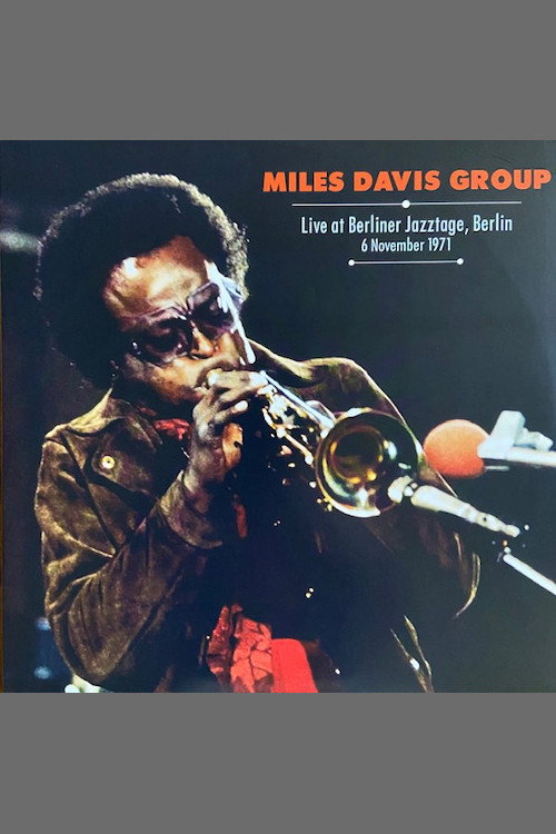 Miles Davis Live at Berliner Jazztage Poster
