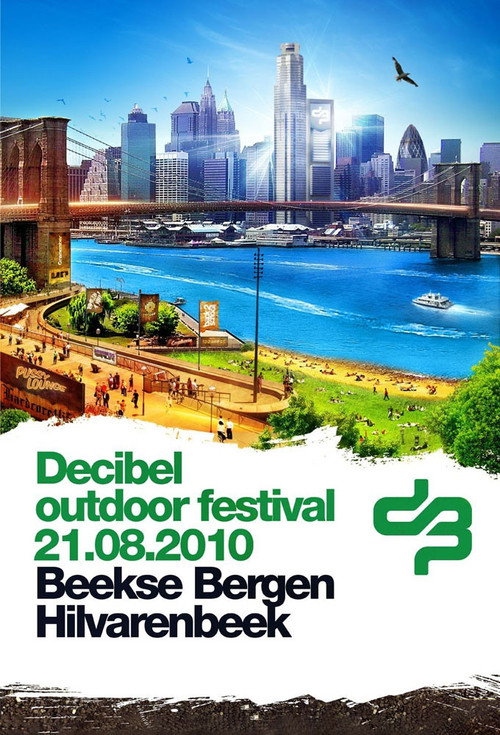 Decibel Outdoor Festival 2010 Poster