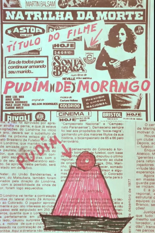 Pudim de Morango Poster